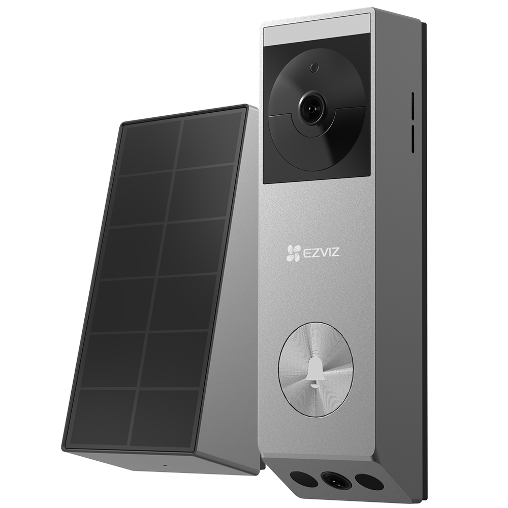EZVIZ EP3X PRO DUAL CAM DOORBELL WITH SOLAR PANEL