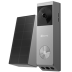 EZVIZ EP3X PRO DUAL CAM DOORBELL WITH SOLAR PANEL