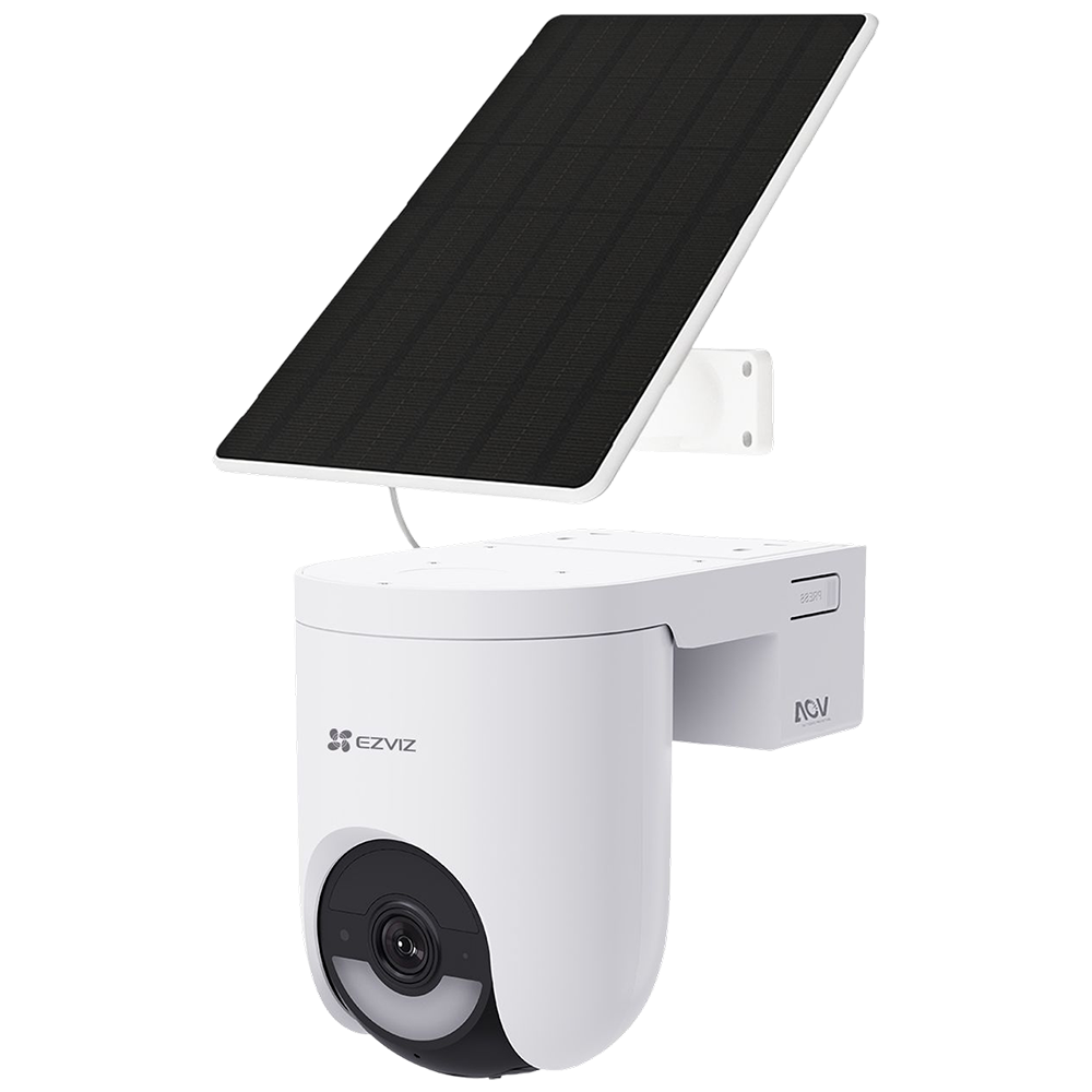 EZVIZ HB8 LITE 3K CAMERA WITH SOLAR PANEL AND 16GB SD CARD