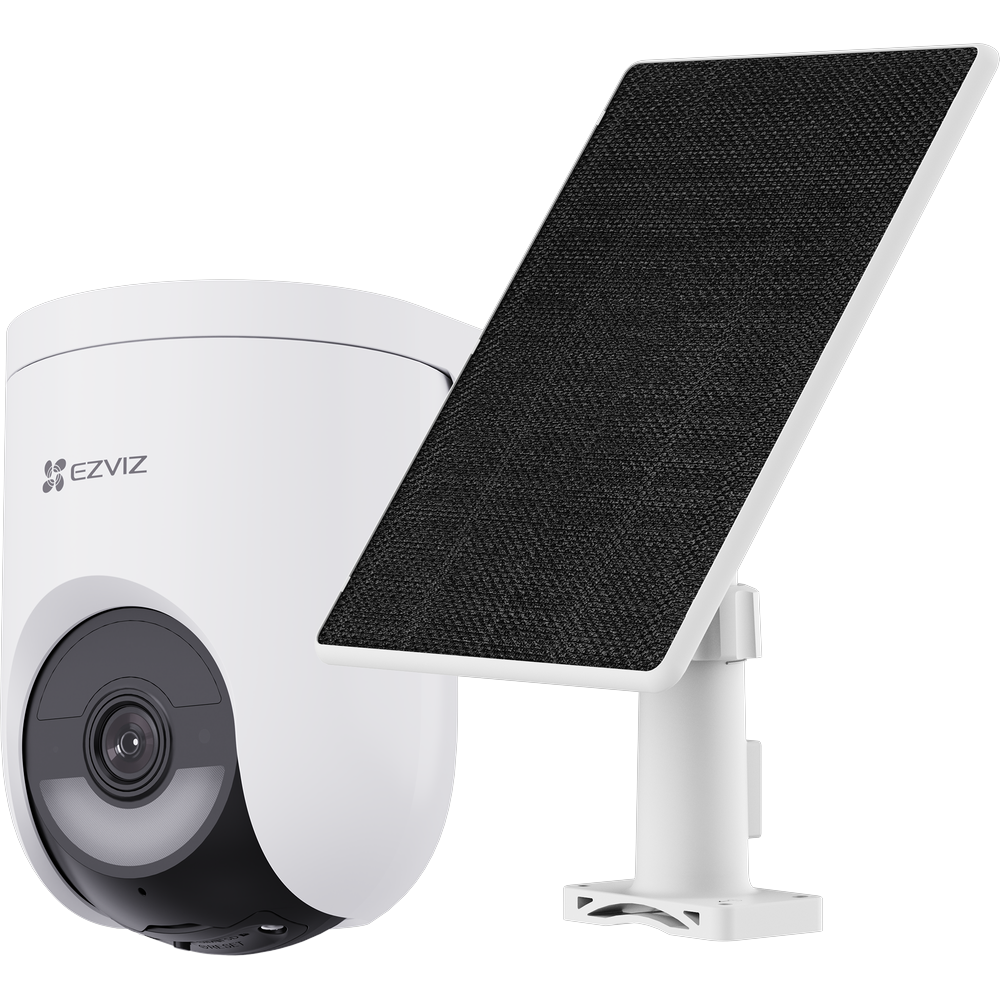 EZVIZ HB8 LITE 2K 4G/WIFI CAMERA WITH SOLAR PANEL AND 16GB SD CARD