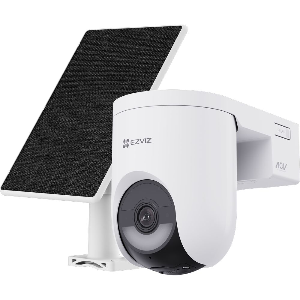 EZVIZ HB8 LITE 2K 4G/WIFI CAMERA WITH SOLAR PANEL AND 16GB SD CARD