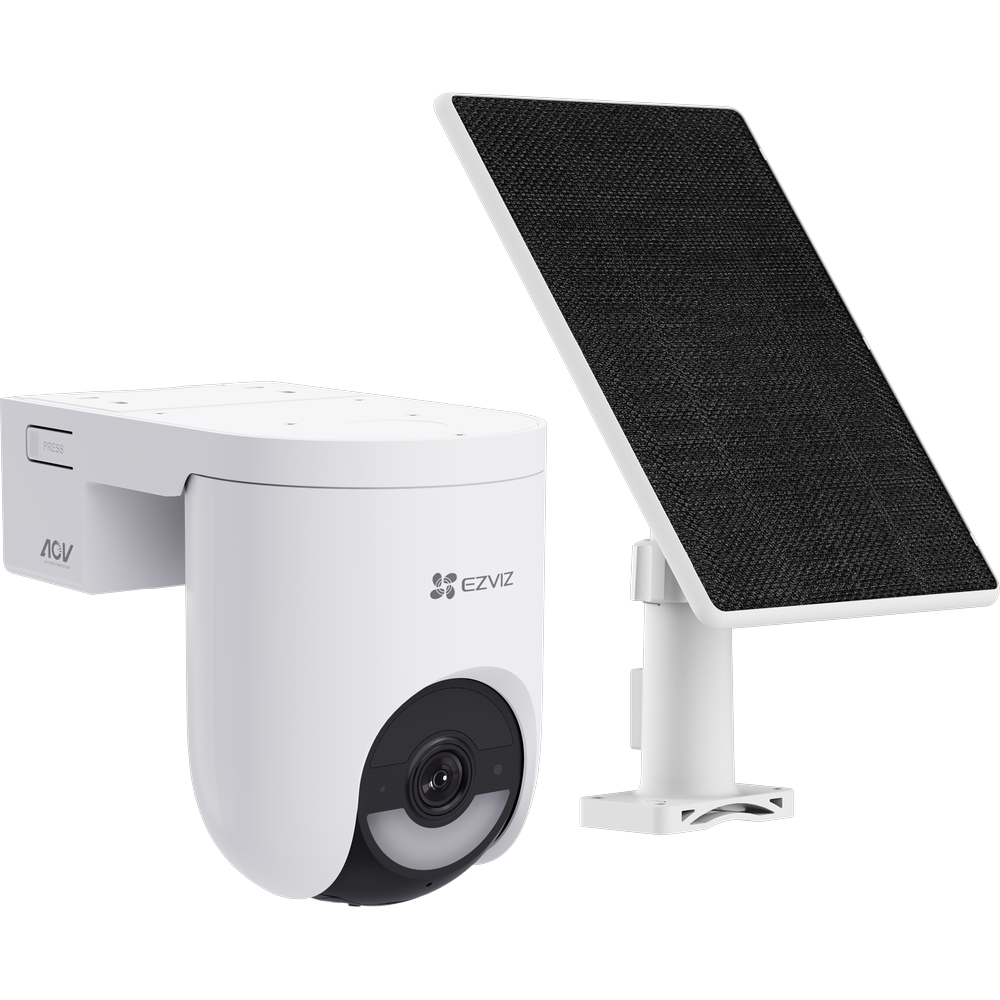 EZVIZ HB8 LITE 2K 4G/WIFI CAMERA WITH SOLAR PANEL AND 16GB SD CARD